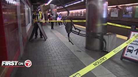 MBTA determines what caused equipment to fall at Harvard station, striking nearby woman